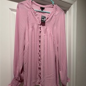 Torrid Elegant Pink Blouse